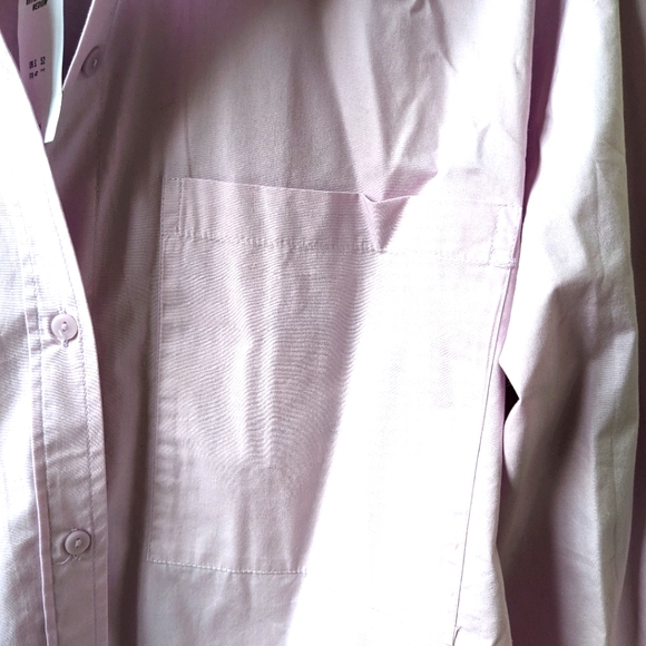 Abercrombie & Fitch Oversized Poplin Button-Up Shirt - Picture 5 of 5